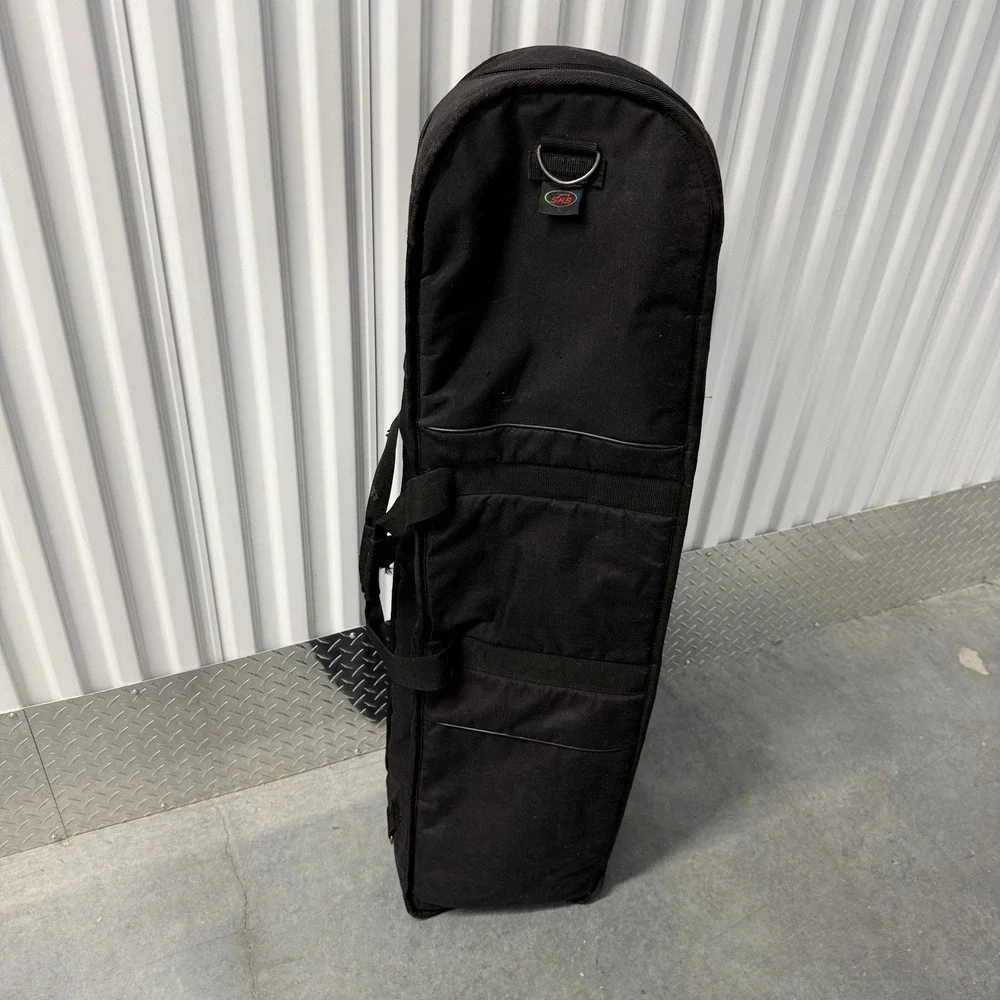 Black Padded‎ Gig Bag Carry Case for Instrument or Equipment Storage